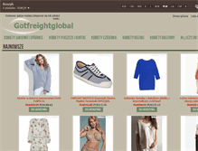 Tablet Screenshot of gotfreightglobal.com